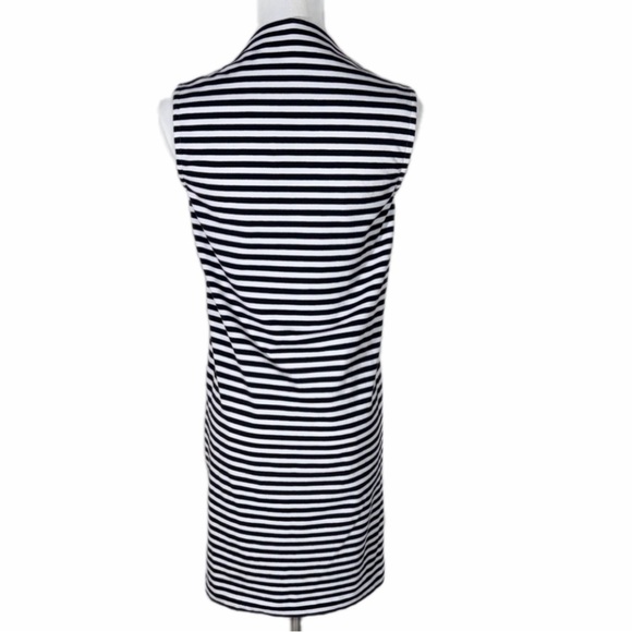 Brooke Street Kate Spade Black and White Striped Sleeveless Knit Dress Size XS - Picture 2 of 5